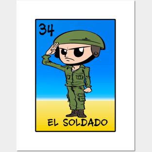 el soldado Posters and Art